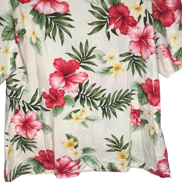 Alohawears Shirt Mens 2XL Floral Hawaiian Aloha Button Front Made in Hawaii USA - Picture 11 of 13